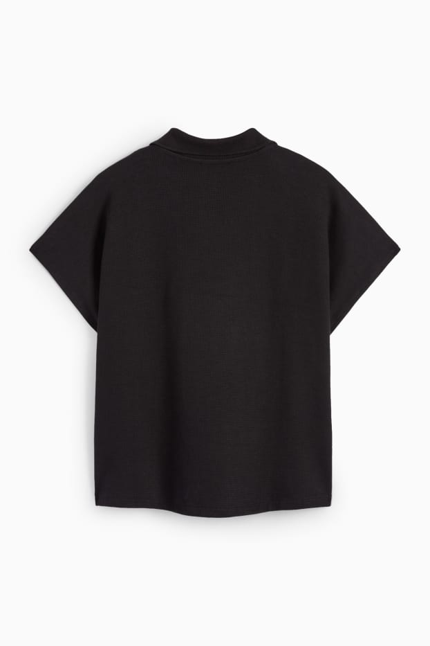 Women - Polo shirt - black