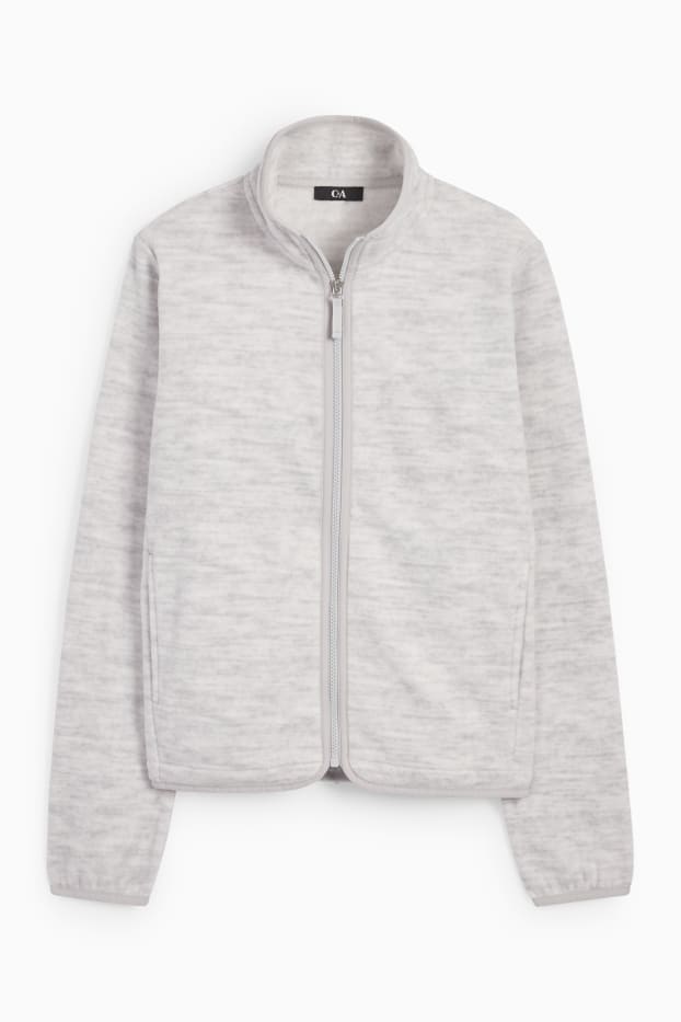Femmes - Veste en polaire - gris clair