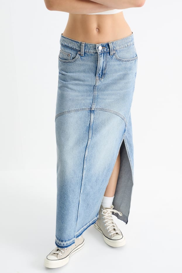 Dames - Spijkerrok - jeansblauw