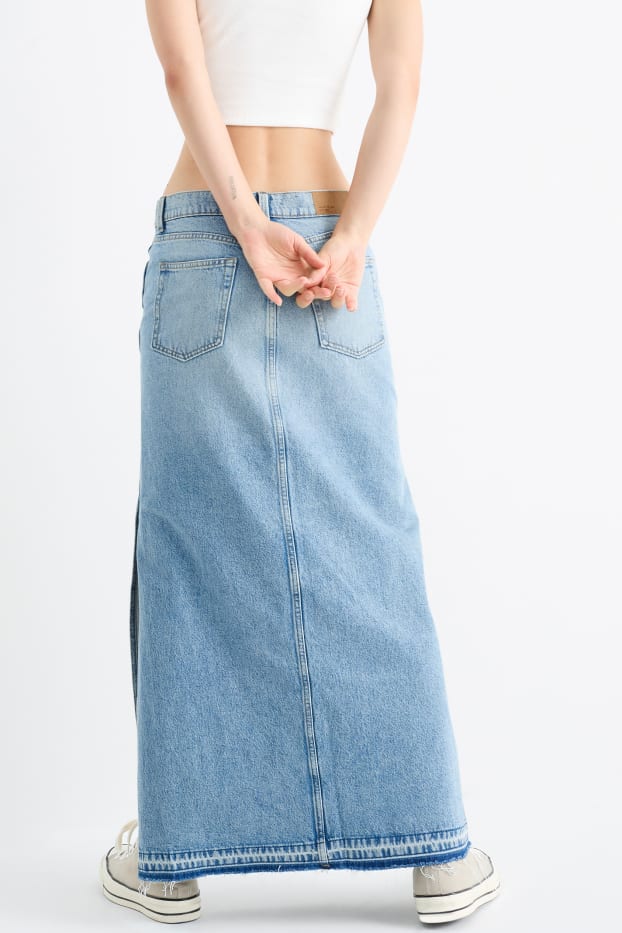 Dames - Spijkerrok - jeansblauw