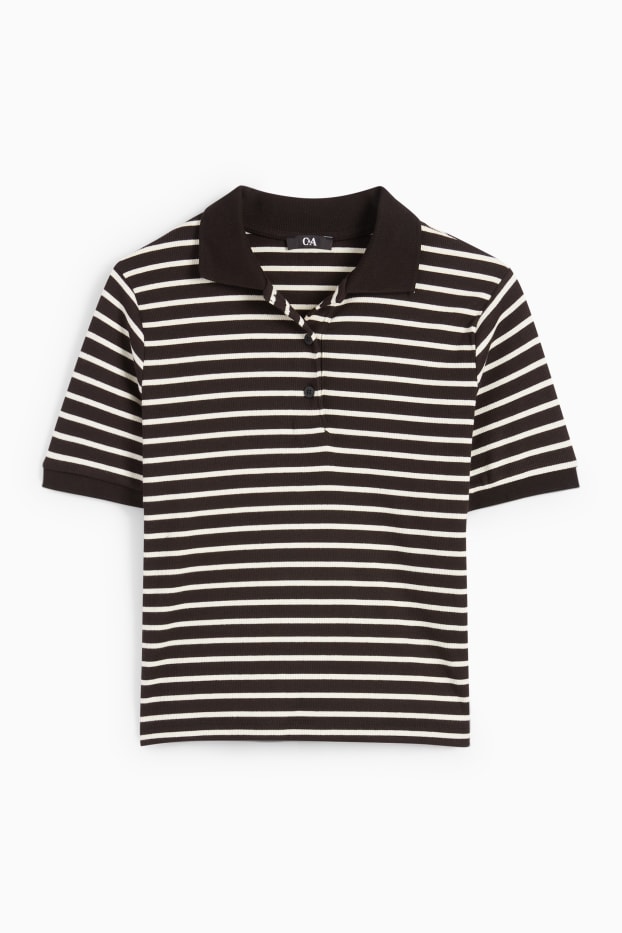 Dames - Poloshirt - zwart