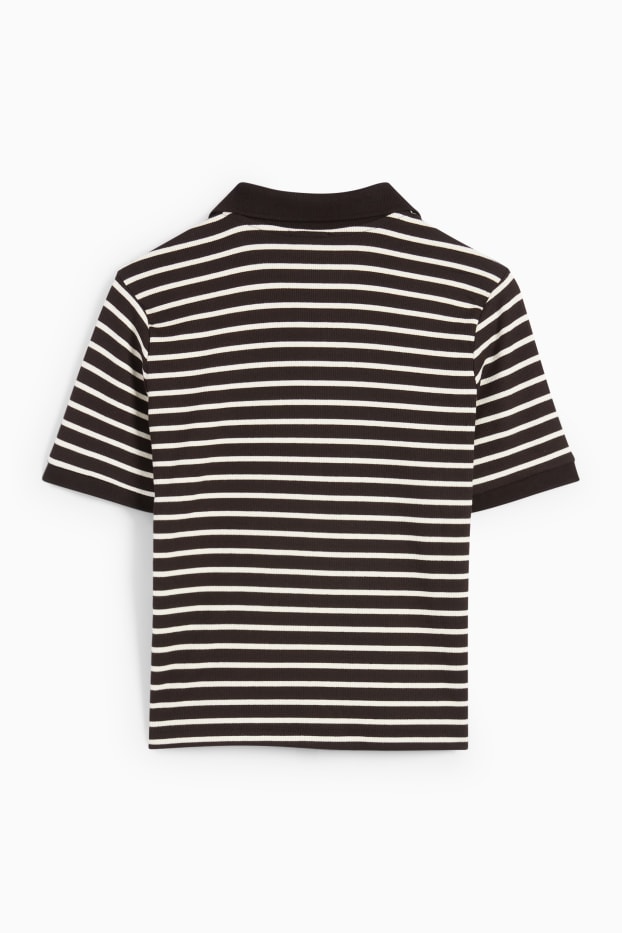 Dames - Poloshirt - zwart