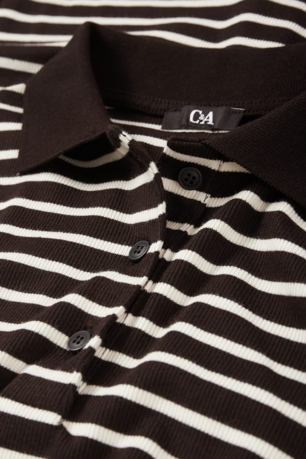 Dames - Poloshirt - zwart