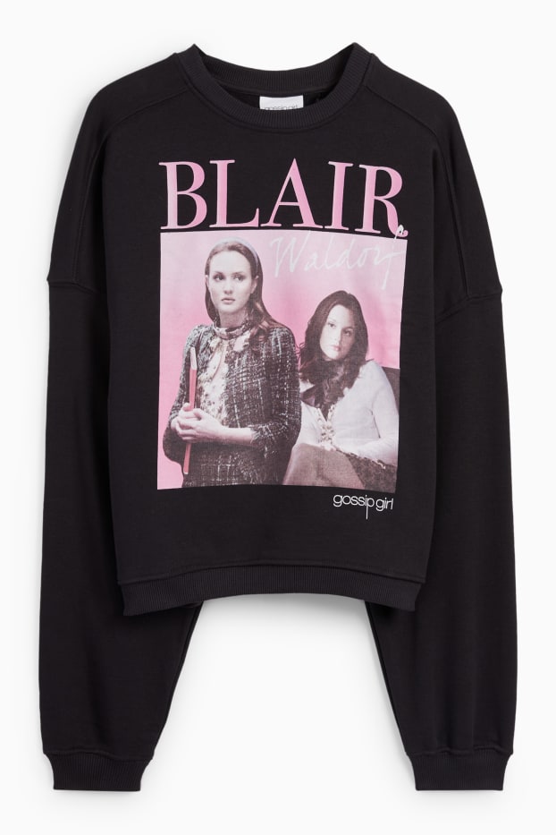 Femmes - Sweat - Gossip Girl - noir