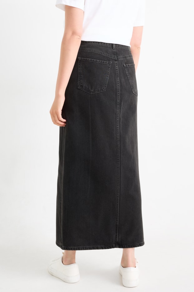 Femmes - Jupe en jean - noir