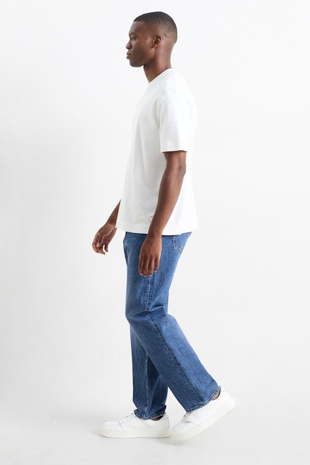 Herren - Relaxed Jeans - jeansblau