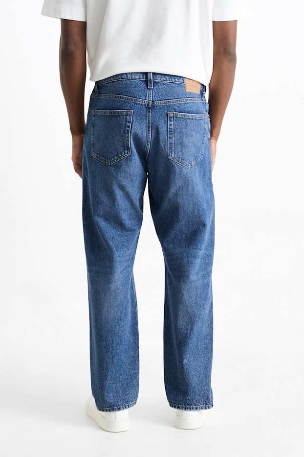 Herren - Relaxed Jeans - jeansblau