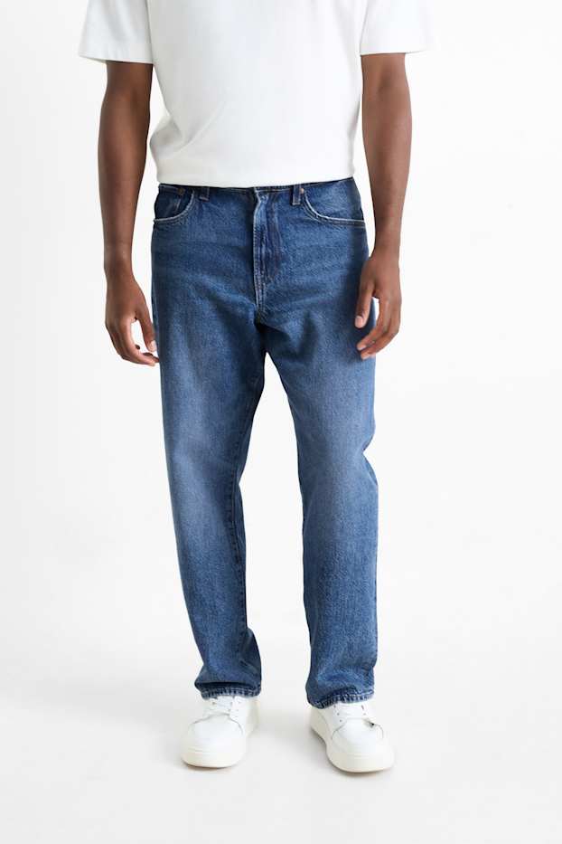 Herren - Relaxed Jeans - jeansblau