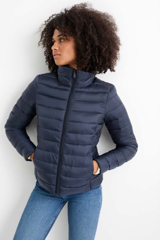 Damen - Steppjacke - dunkelblau