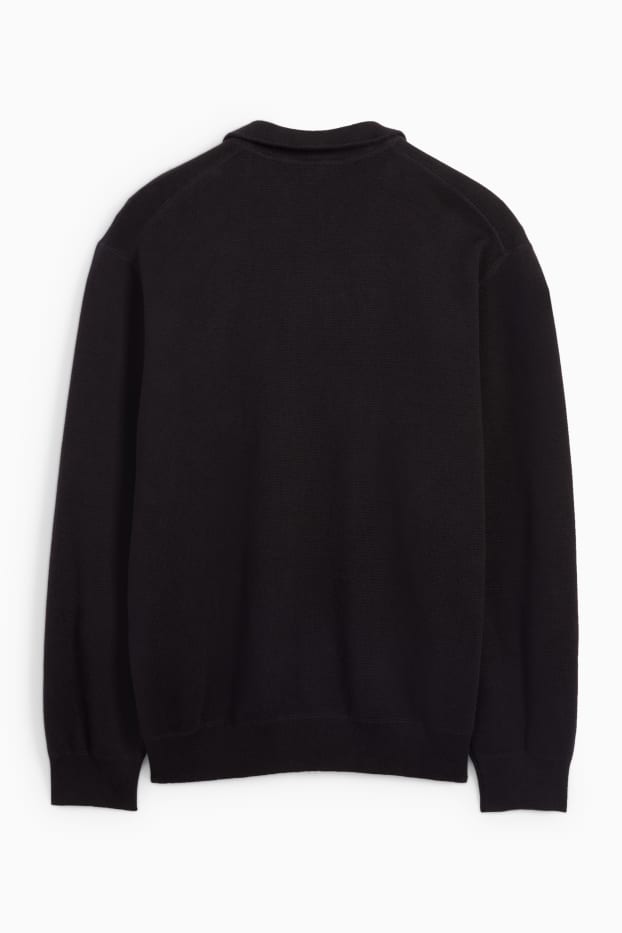 Uomo - Maglione - blu scuro