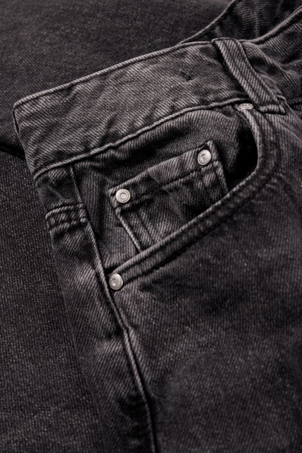 Copii - Fete - Balloon jeans - negru