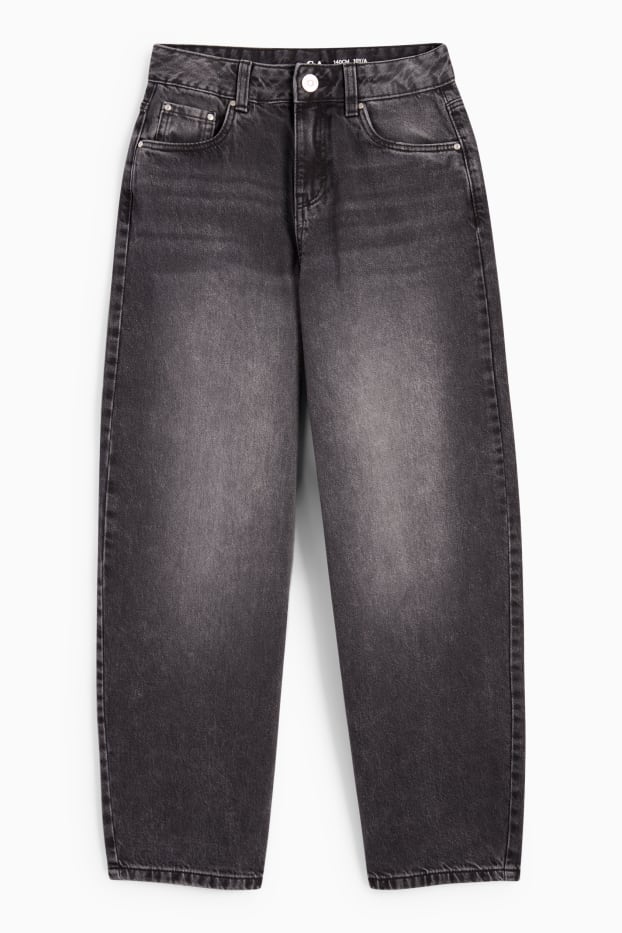 Copii - Fete - Balloon jeans - negru