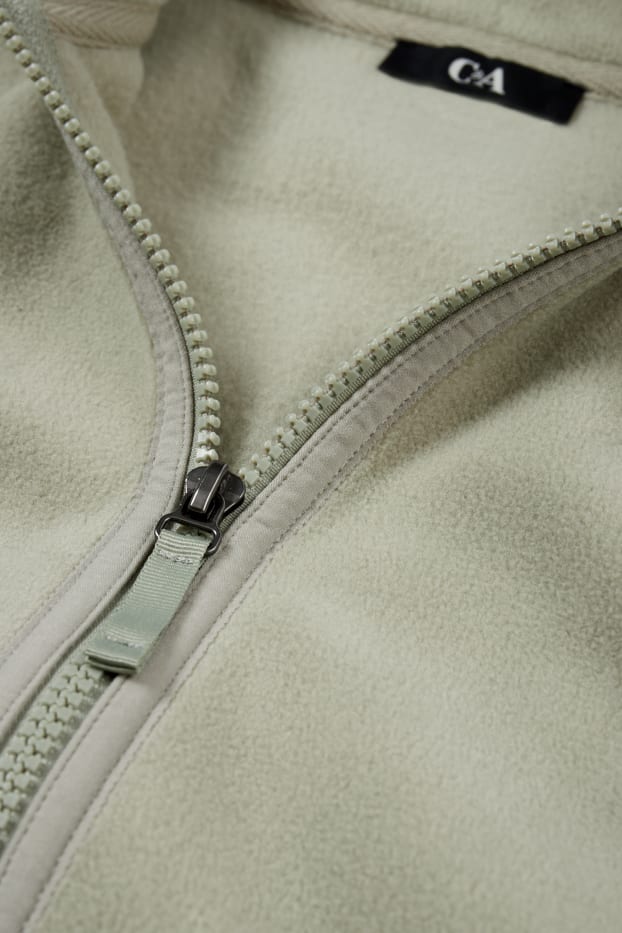 Femmes - Veste en polaire - vert clair