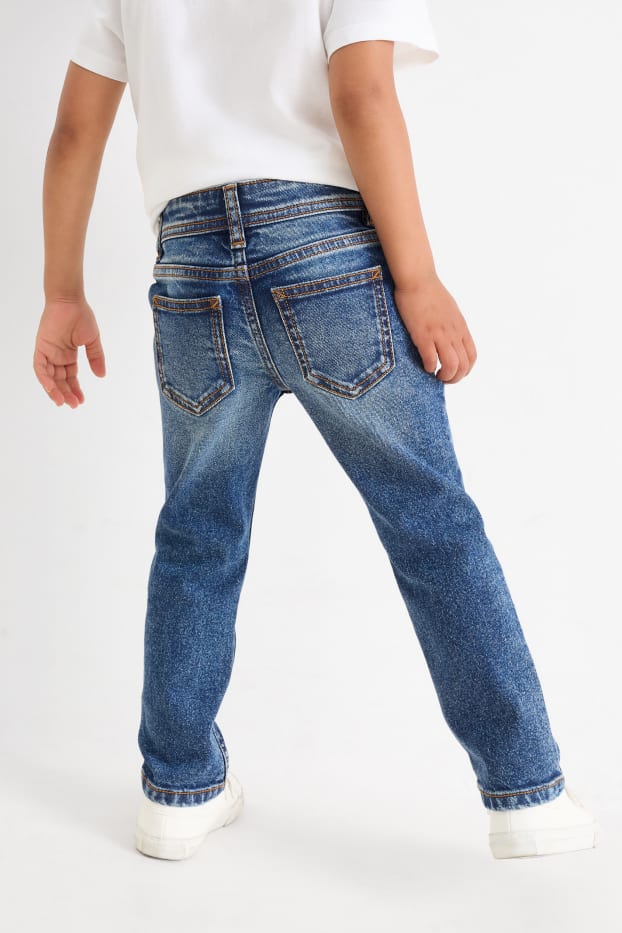 Copii - Băieți - Straight jeans - denim-albastru