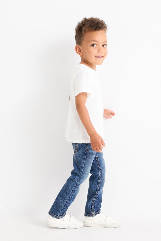 Copii - Băieți - Straight jeans - denim-albastru