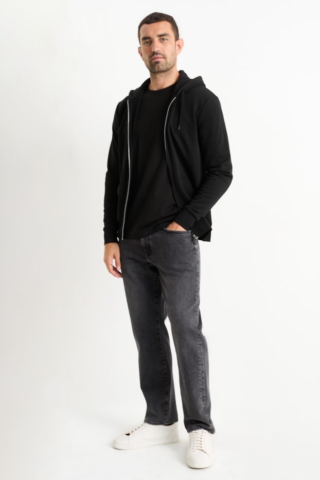 Home - Regular jeans - LYCRA® - texà gris fosc