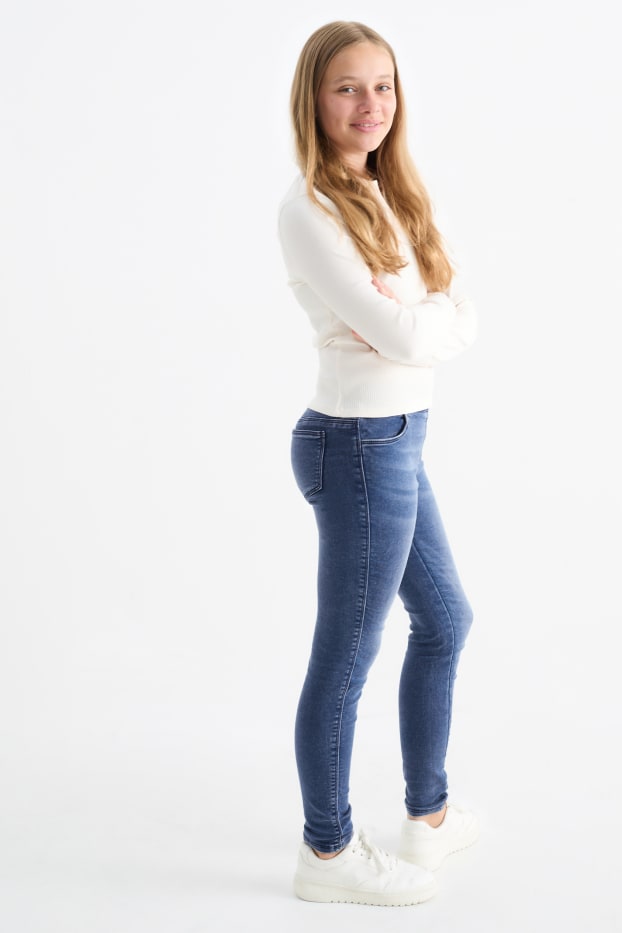 Bambine - Jegging jeans - jeans blu