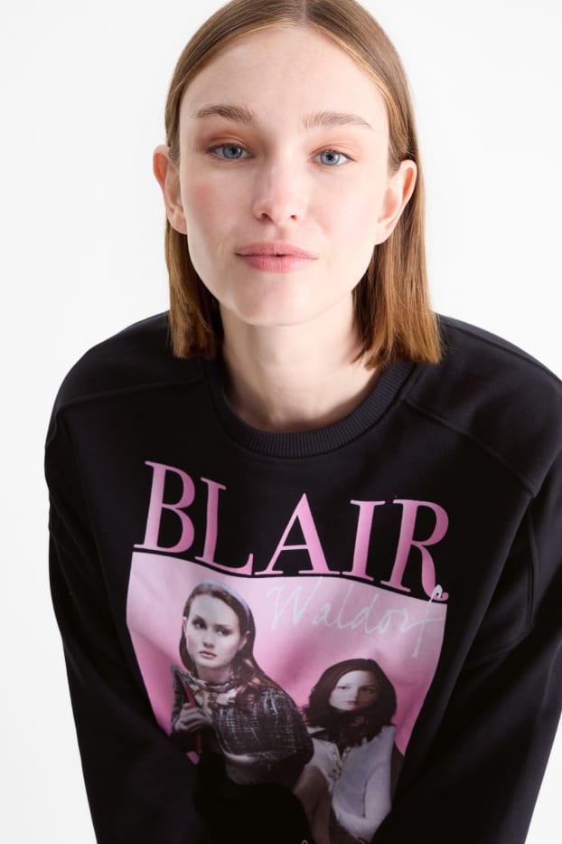 Femmes - Sweat - Gossip Girl - noir