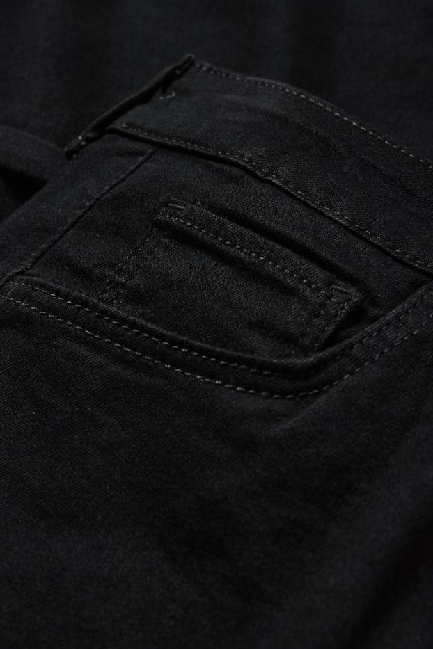Femei - Jegging jeans - talie înaltă - negru