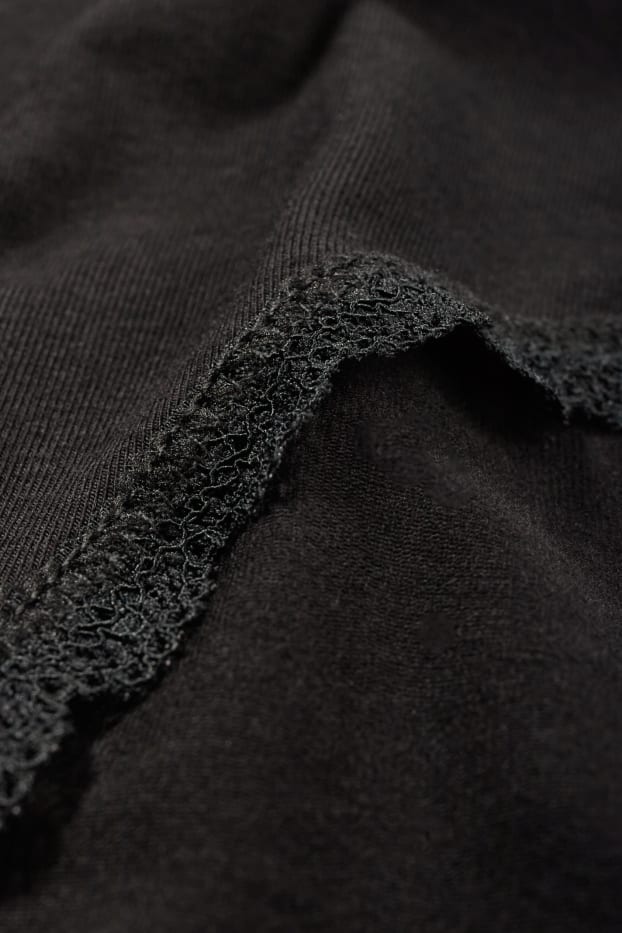 Donna - Confezione da 4 - slip - nero