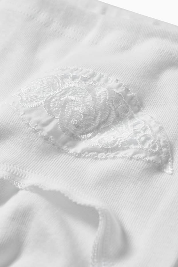 Women - Multipack of 3 - briefs - white