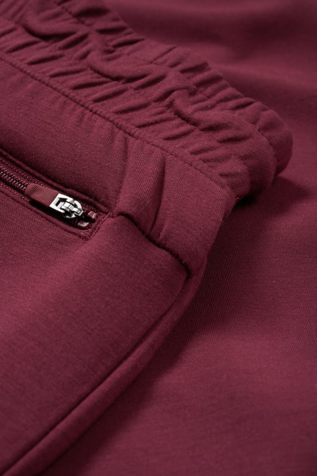 Dames - Sportbroek - donkerrood