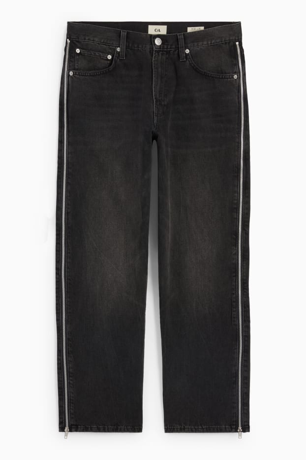 Herren - Relaxed Jeans - schwarz