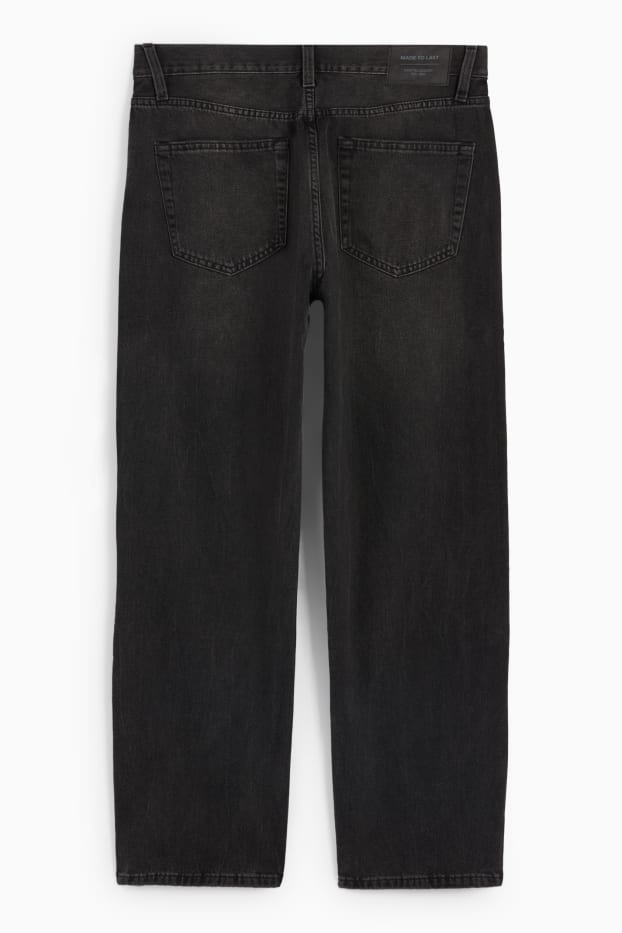 Herren - Relaxed Jeans - schwarz