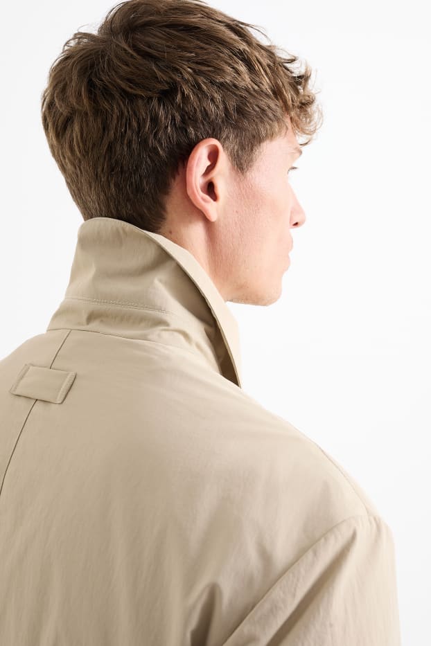 Uomo - Cappotto - idrorepellente - beige