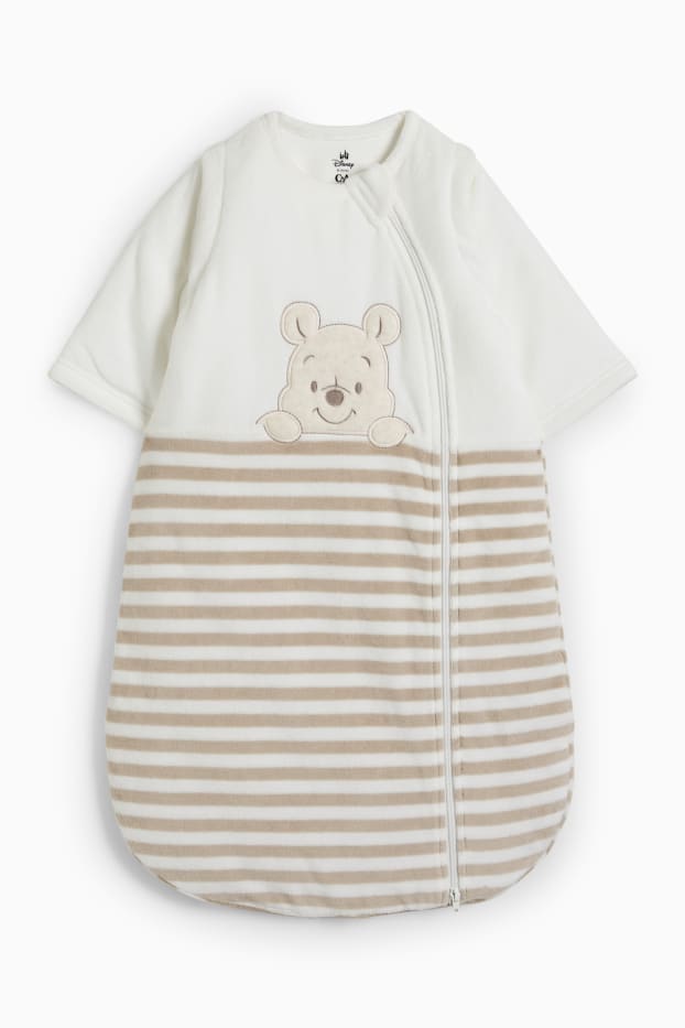 Baby Girls - Winnie the Pooh - baby sleeping bag - 6-18 months - striped - white