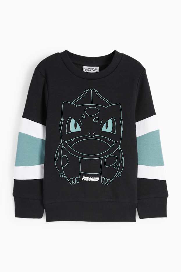 Kinder Jungen - Halloween - Pokémon - Sweatshirt - schwarz
