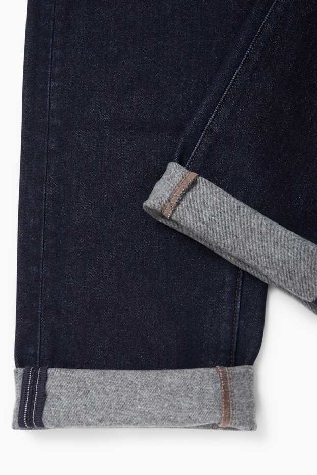 Uomo - Regular jeans - jeans termici - LYCRA® - jeans blu scuro