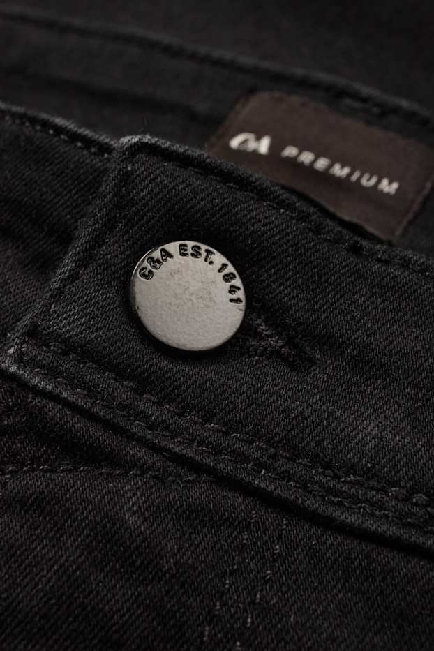 Bărbați - Slim jeans - negru