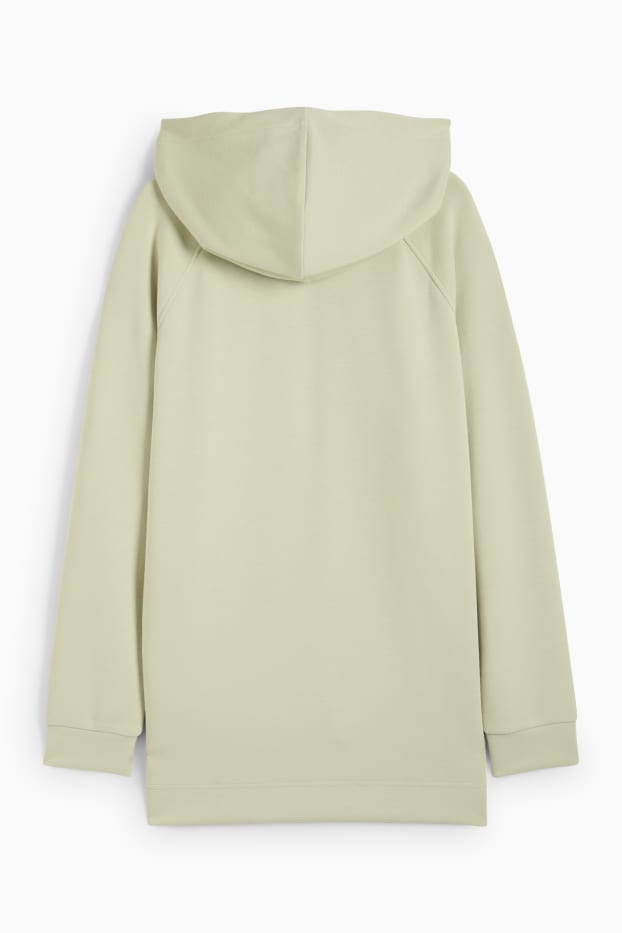 Dames - Basic hoodie - lichtgroen