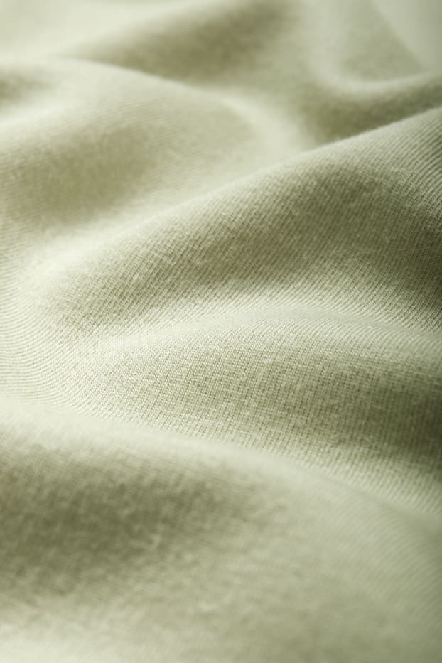 Dames - Basic hoodie - lichtgroen