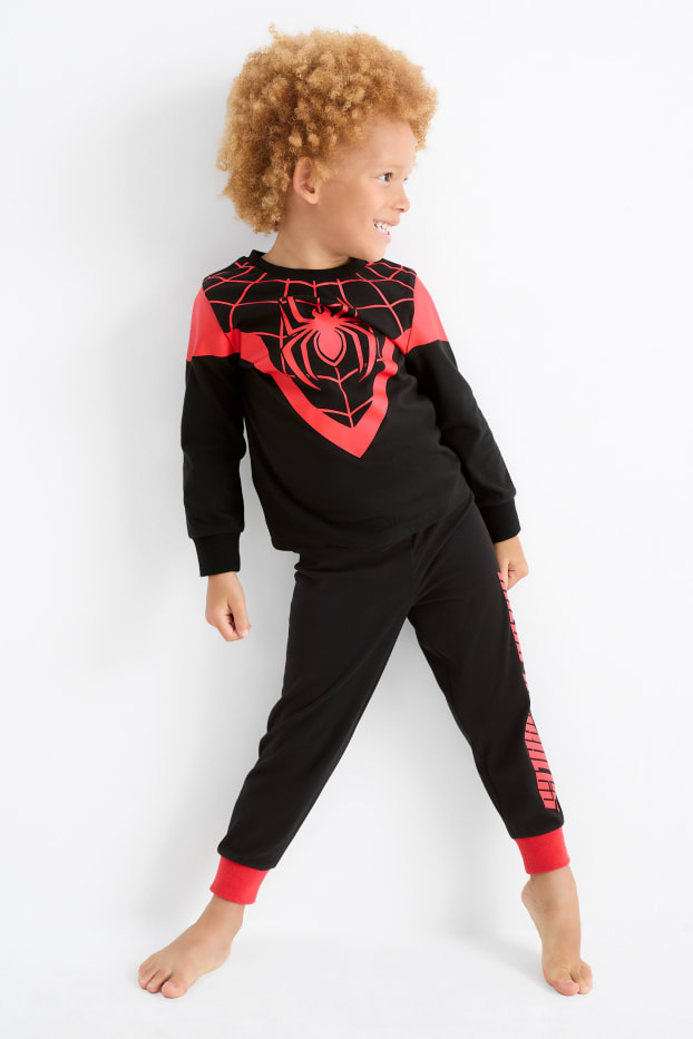 Copii - Băieți - Omul-Păianjen - pijama - 2 piese - negru