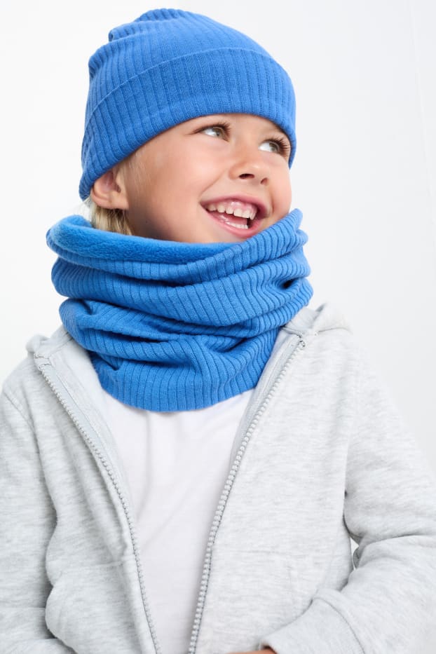 Children Boys - Beanie - blue