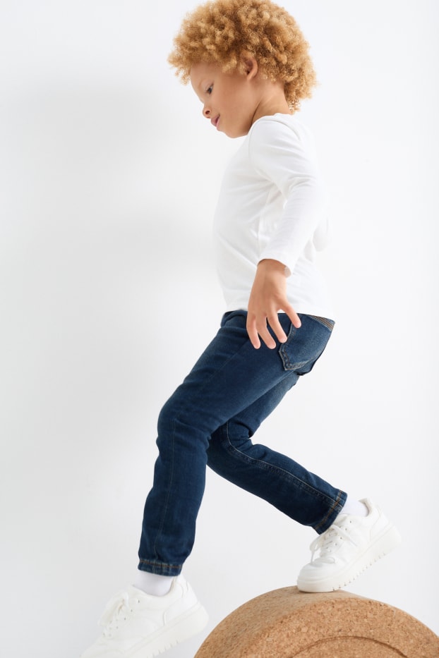 Enfants garçons - Slim jean - jean bleu foncé