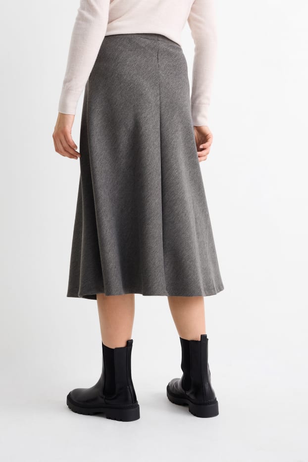Mujer - Falda - gris oscuro