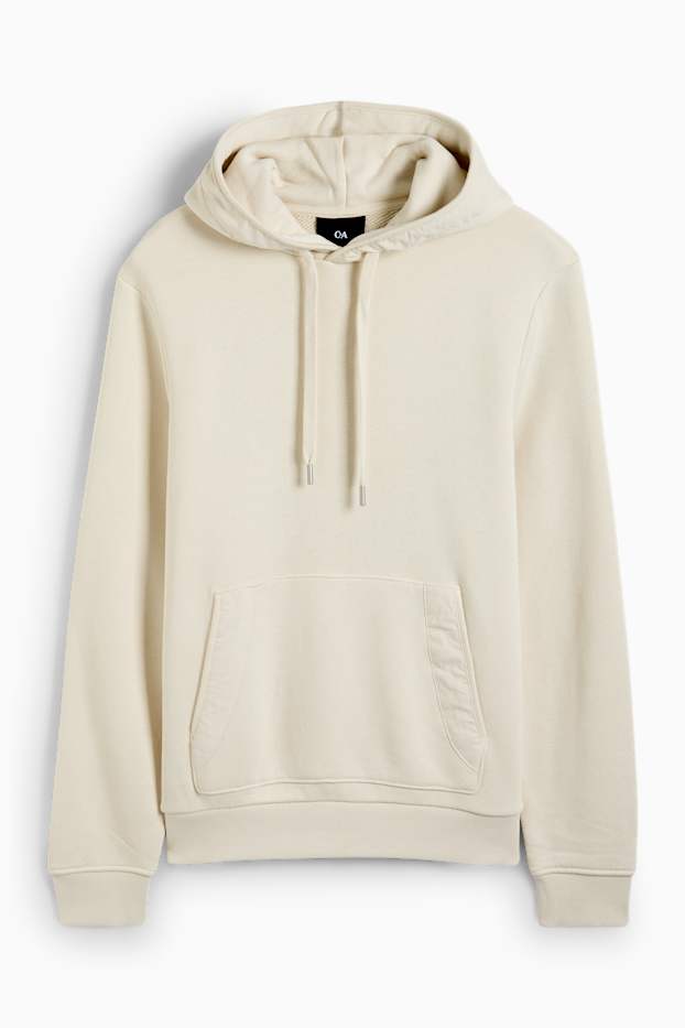 Herren - Hoodie - hellbeige