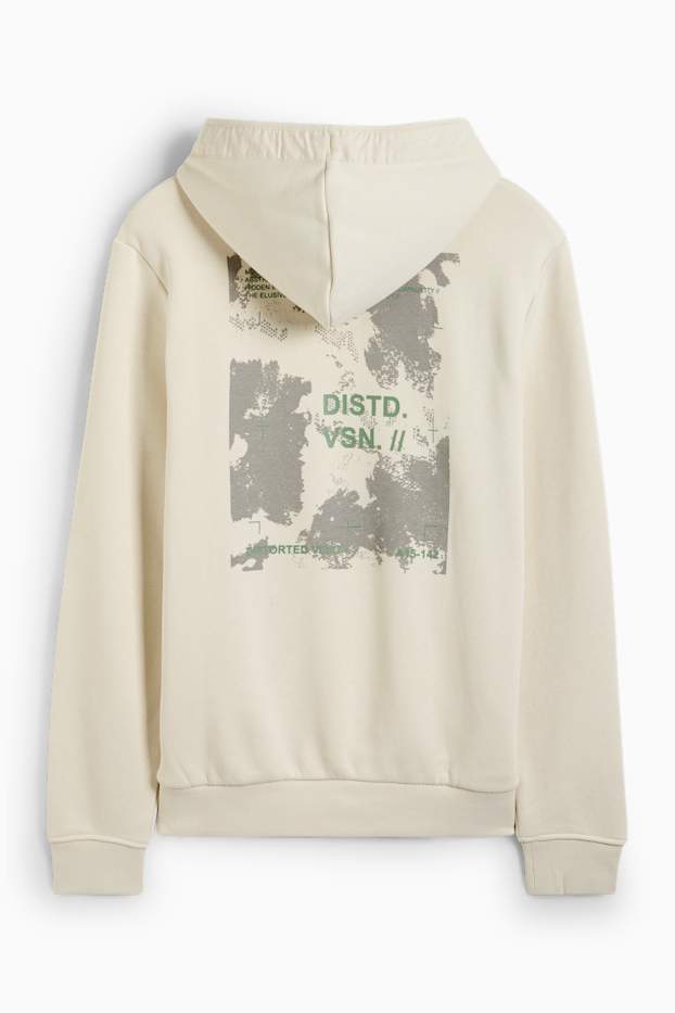 Herren - Hoodie - hellbeige