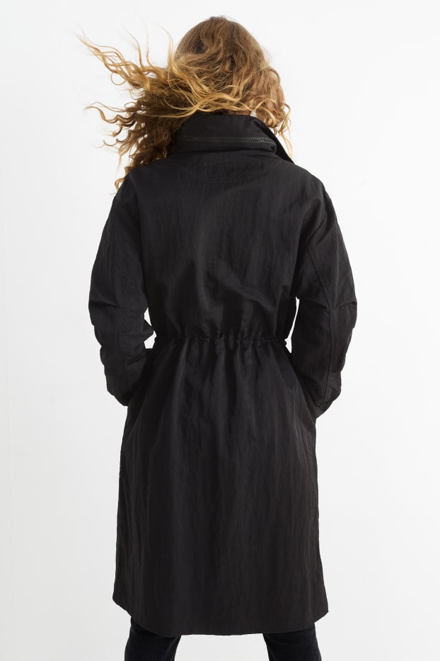 Femmes - Parka à capuche - noir