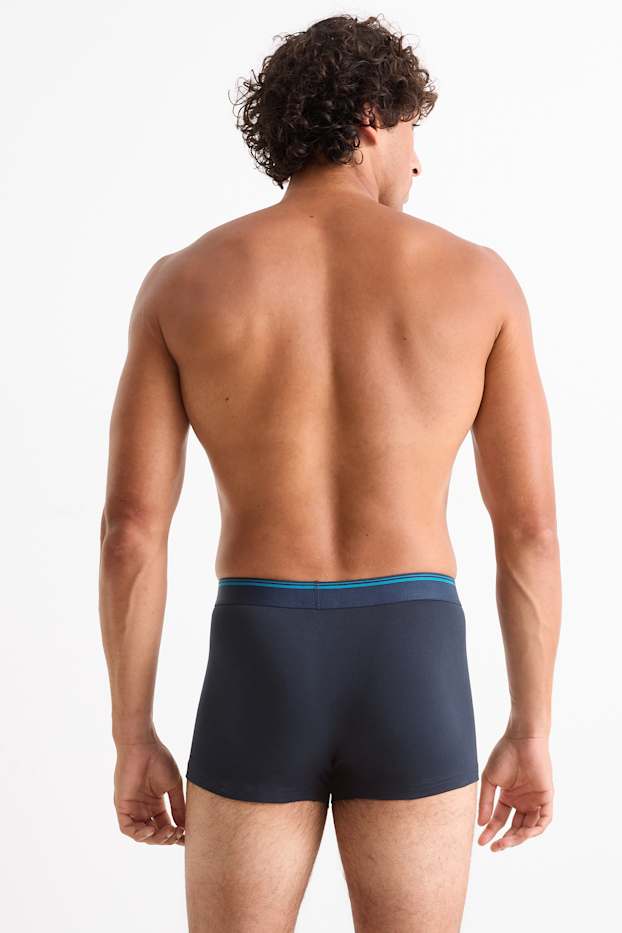 Herren - Multipack 5er - Trunks - blau