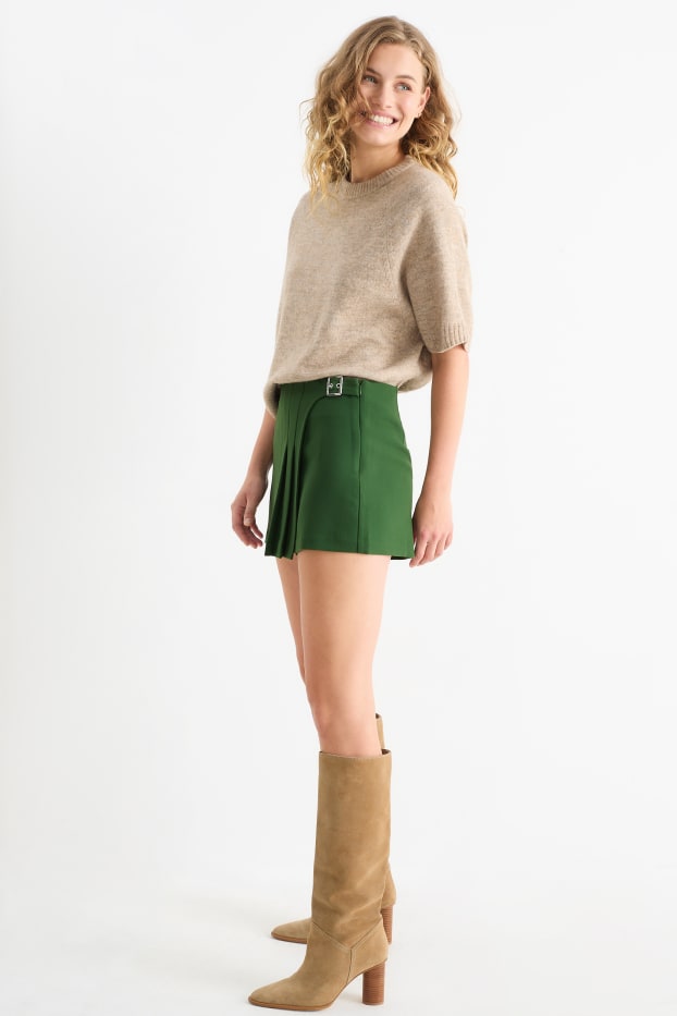 Women - Skort - dark green