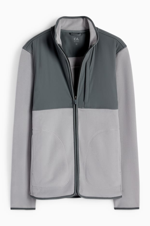 Home - Jaqueta polar tèrmica - gris