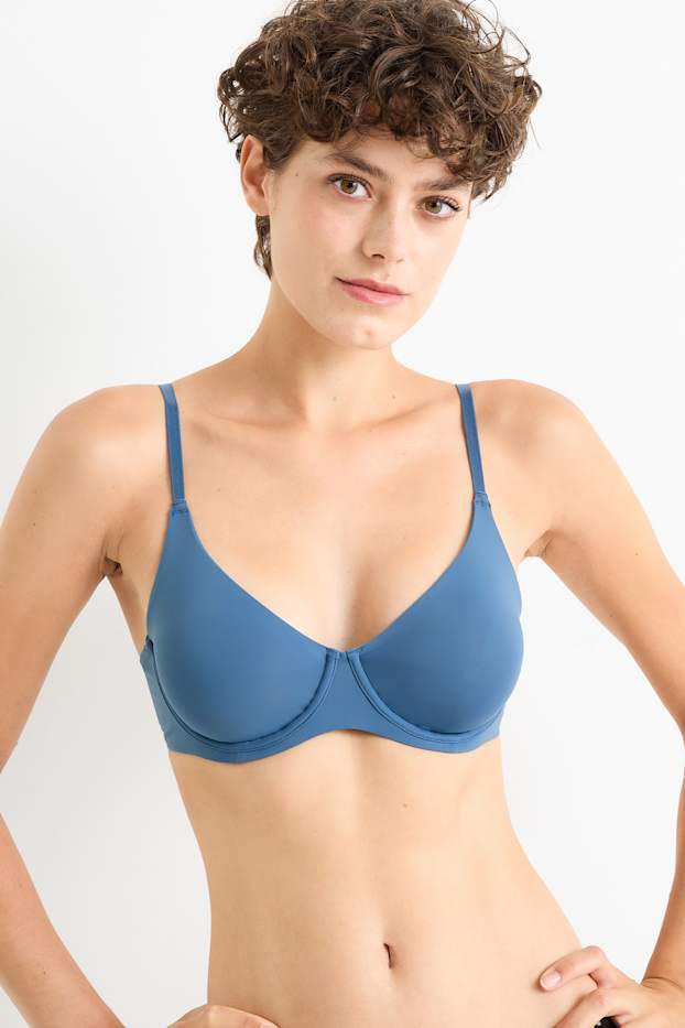 Damen - BH mit Bügel - FULL COVERAGE - LYCRA® - dunkelblau