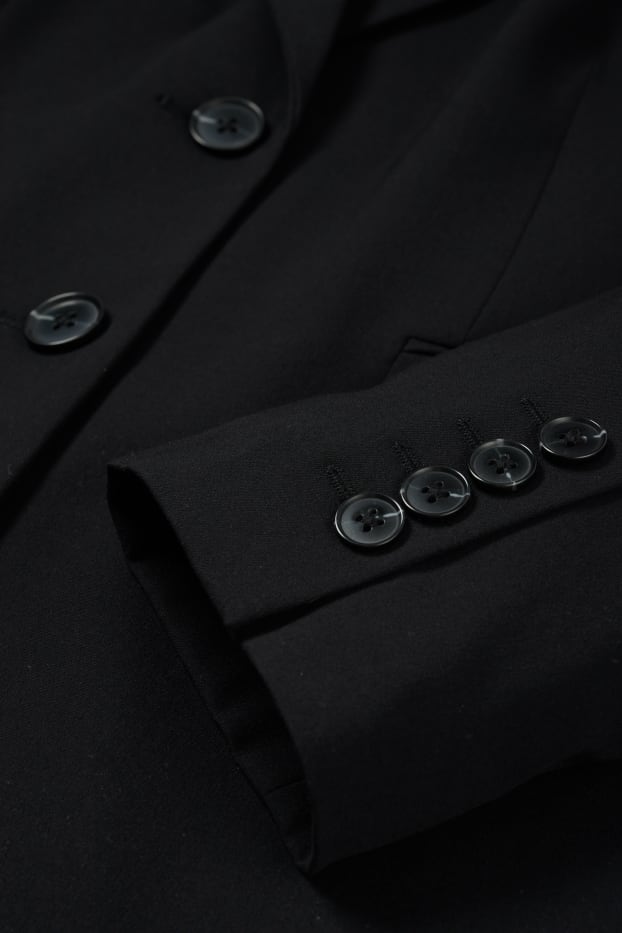 Femmes - Blazer de bureau - regular fit - noir