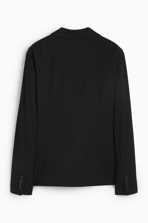 Femmes - Blazer de bureau - regular fit - noir