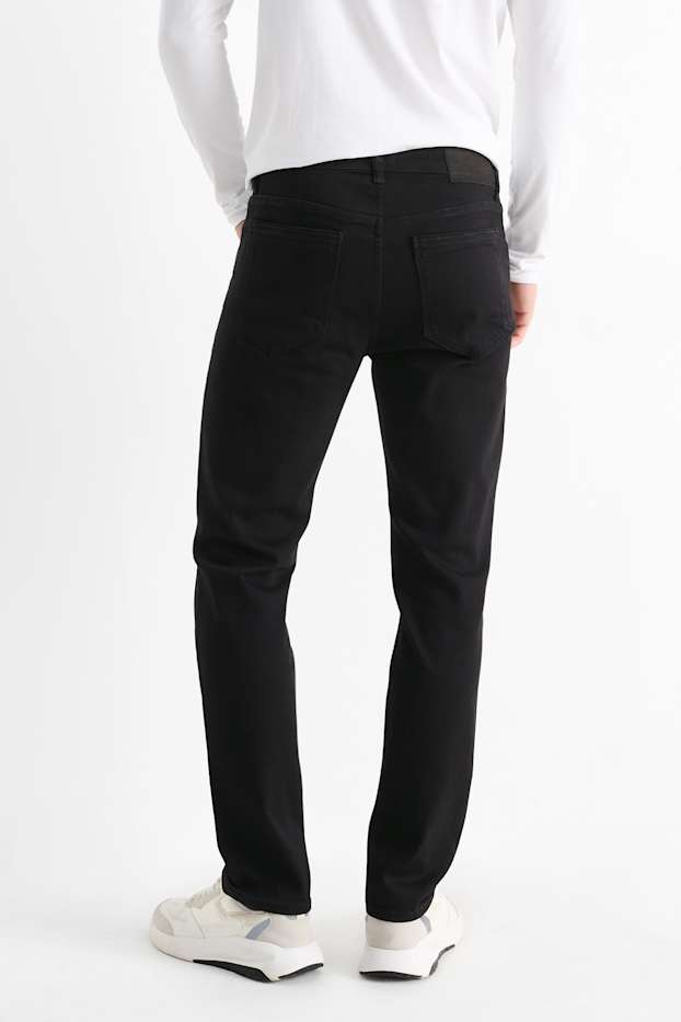 Bărbați - Slim jeans - negru