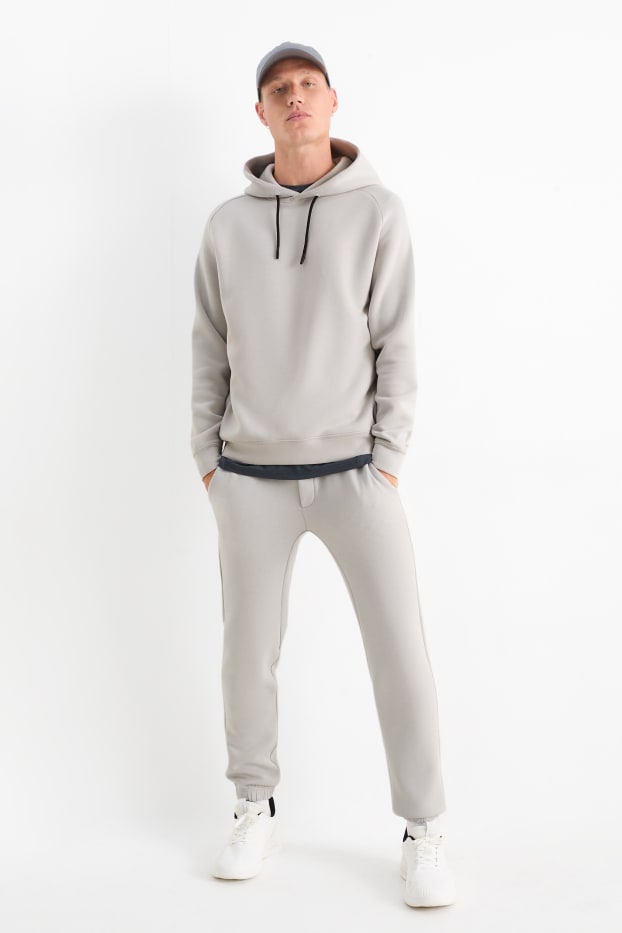 Herren - Funktions-Jogginghose - hellgrau